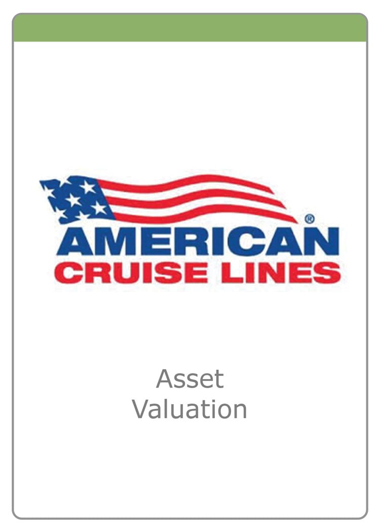 American Cruise Lines — Tangible Asset