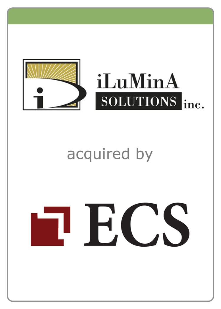 iLuMinA Solutions acquired by ECS — Sell-Side M&A