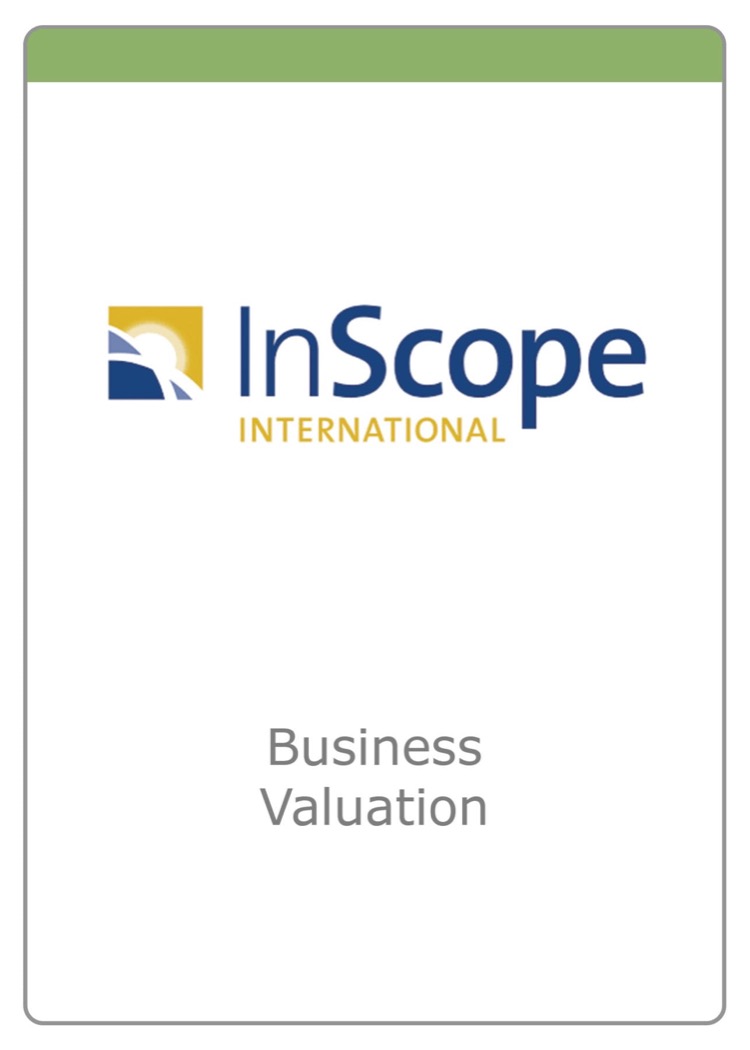 InScope International business valuation — Business Valuation