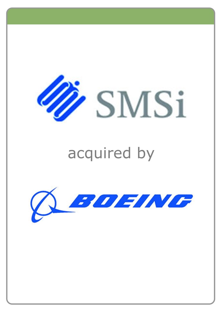 SMSi acquired by Boeing — Sell-Side mergers and acquisitions (M&A)