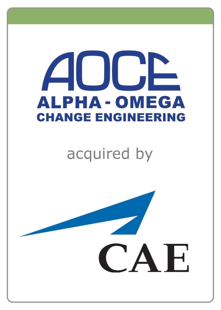 AOCE acquired by CAE