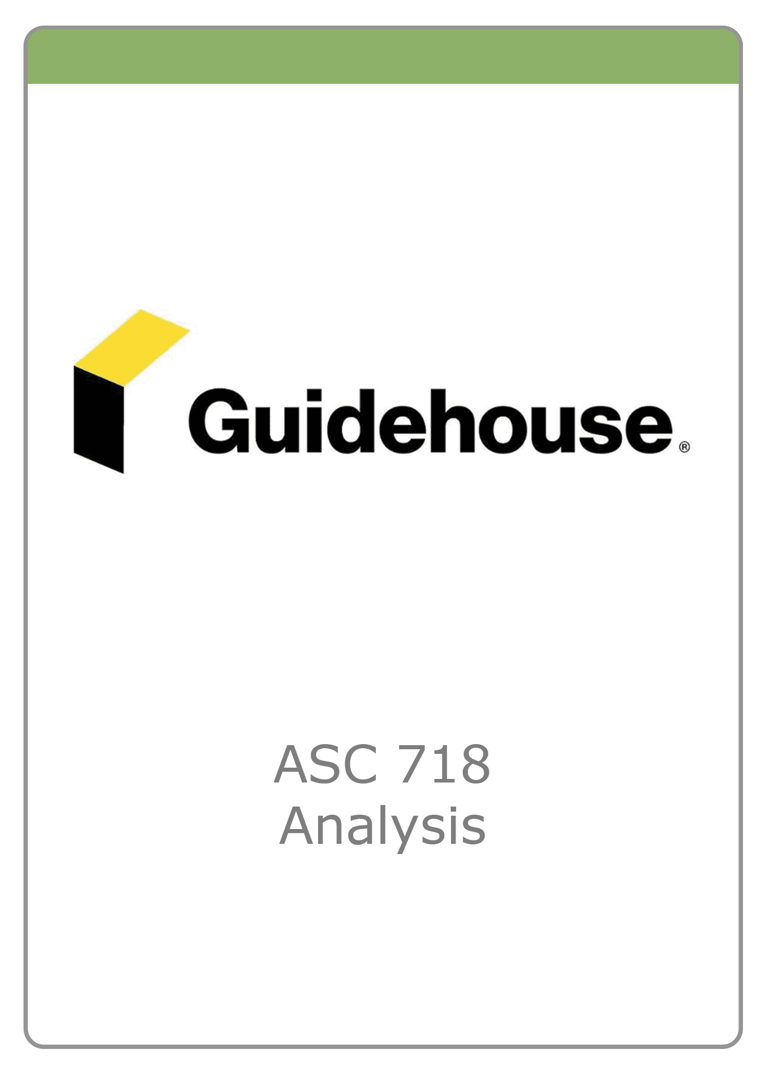 Guidehouse — Complex Securities Valuation