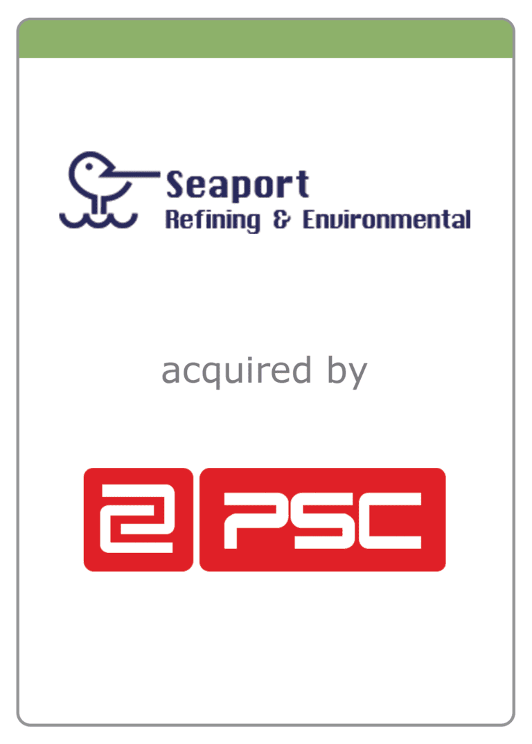 Seaport Environmental acquired by PSC Industrial Outsourcing