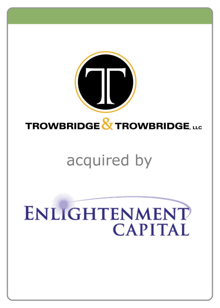 Trowbridge & Trowbridge acquired by Enlightenment Capital
