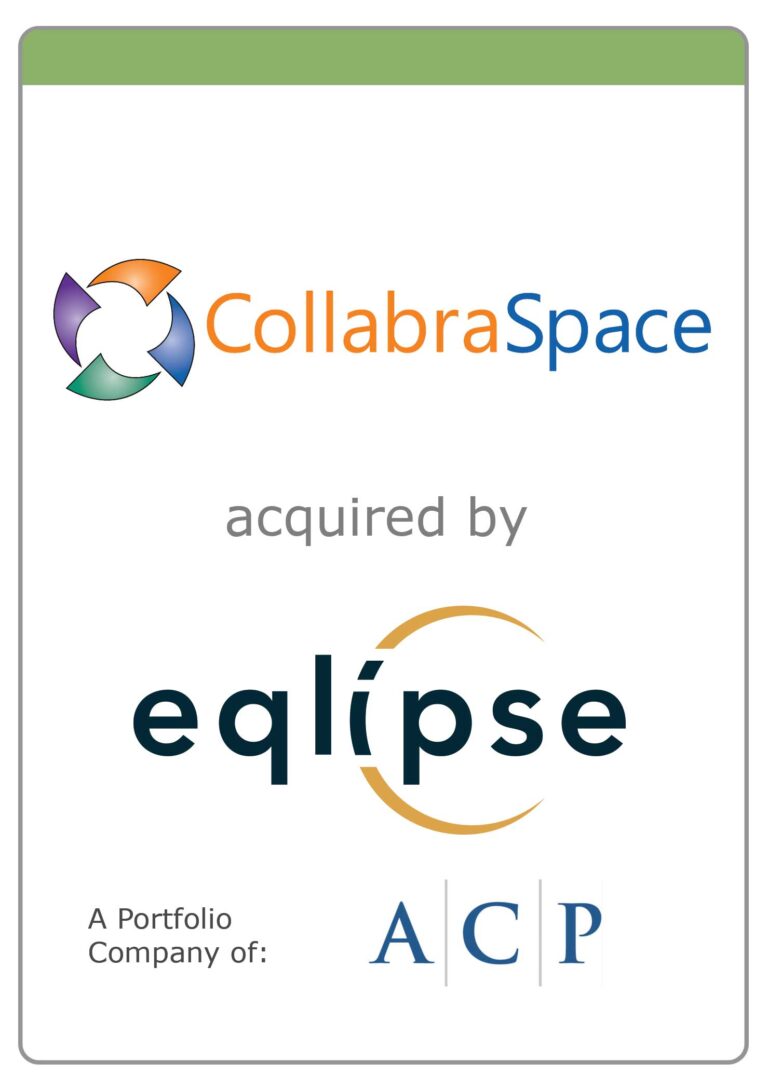 CollabraSpace acquired by Eqlipse Technologies, an Arlington Capital portfolio company