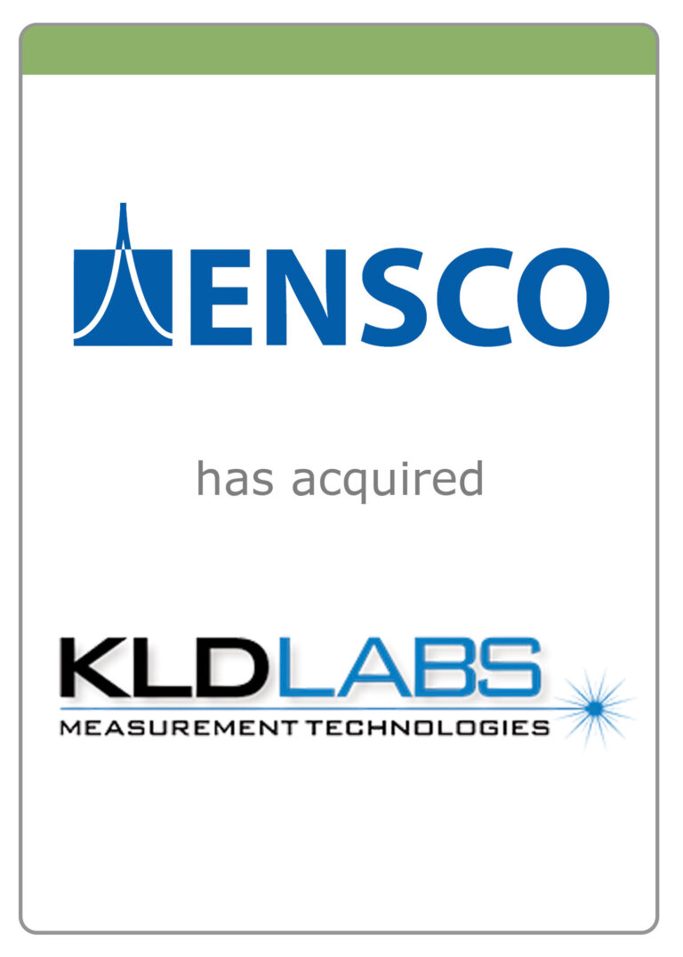 ENSCO acquires KLD Labs