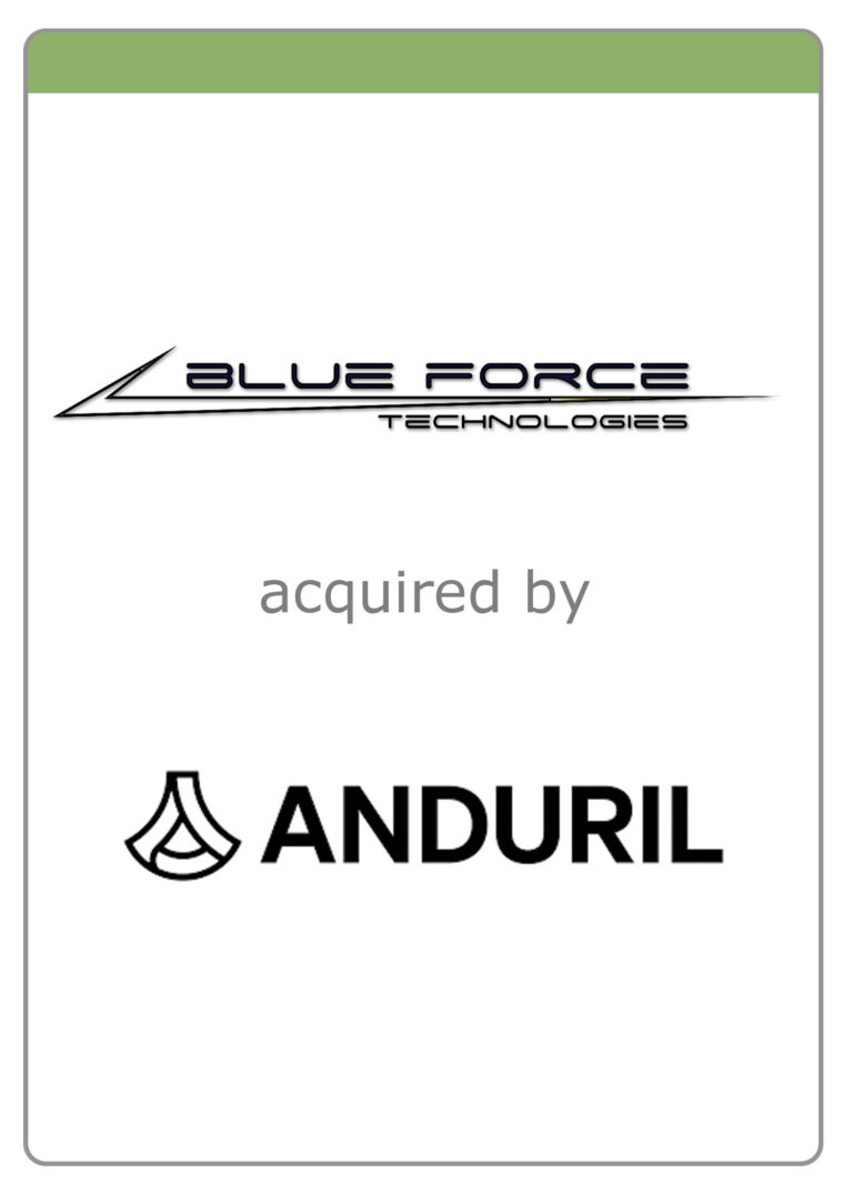 Blue Force Technologies acquired by Anduril Industries