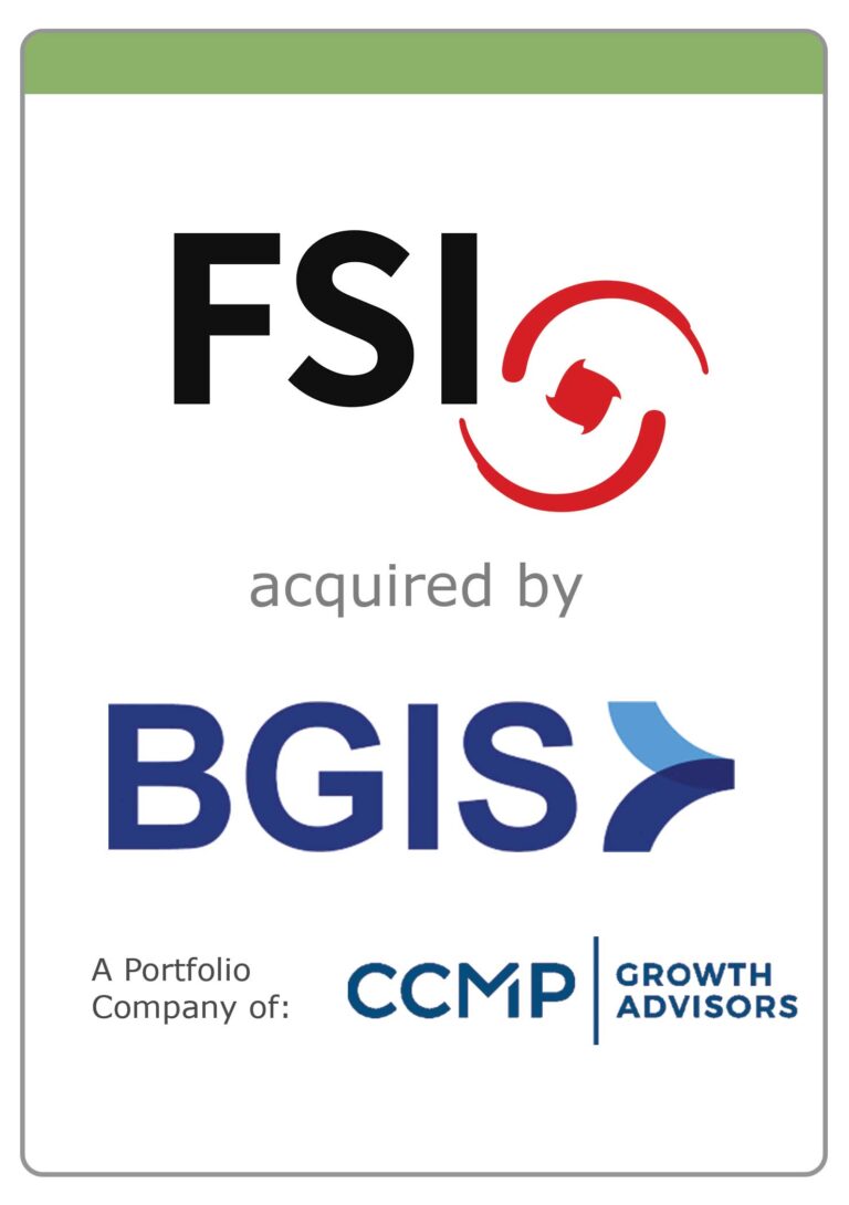 FSI acquired by BGIS, a CCM company