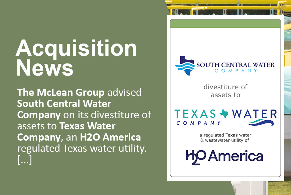 South Central Water Company acquired by H2O America (NASDAQ: HTO)