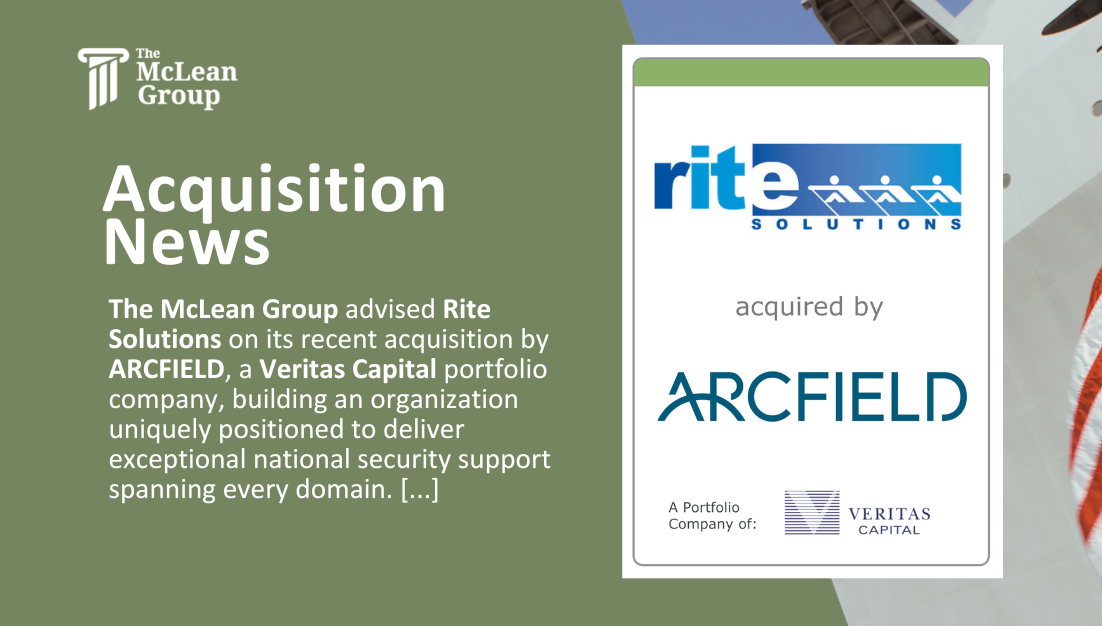 Rite Solutions acquired by Arcfield, a Veritas Capital company