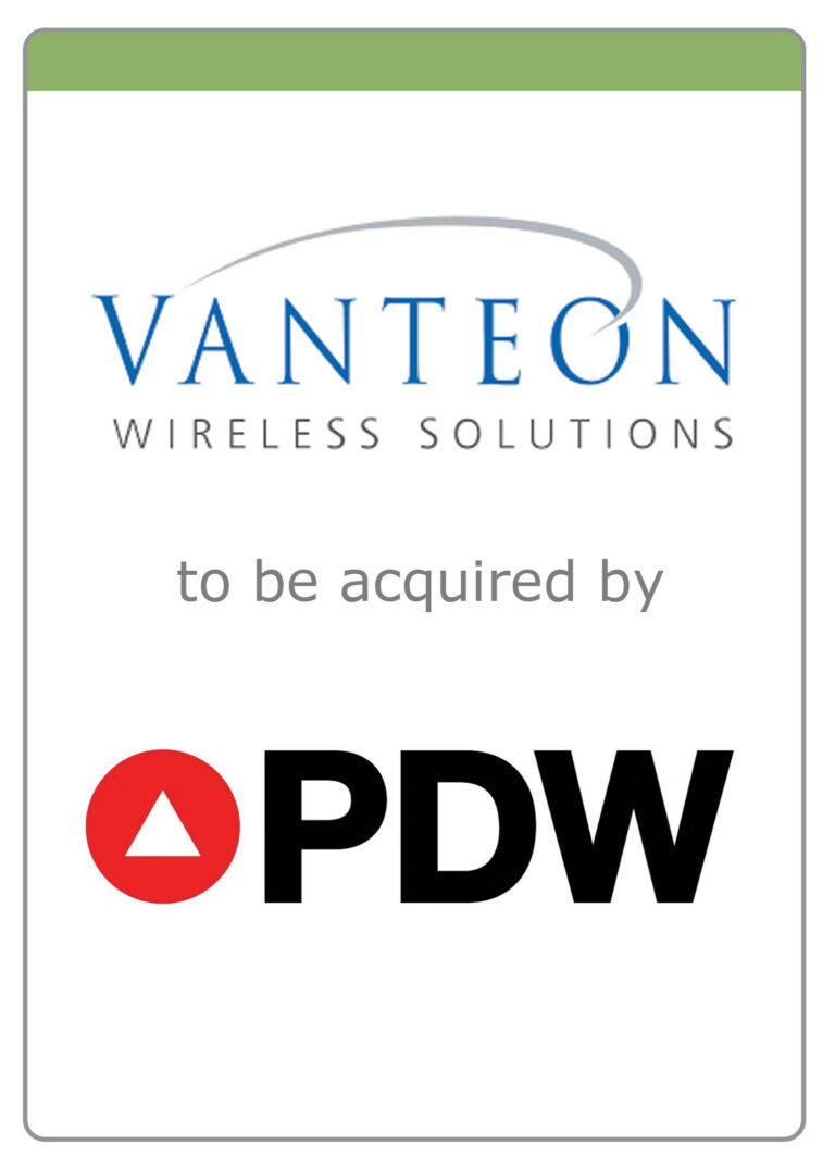 Vanteon Corporation acquired by PDW Holdings
