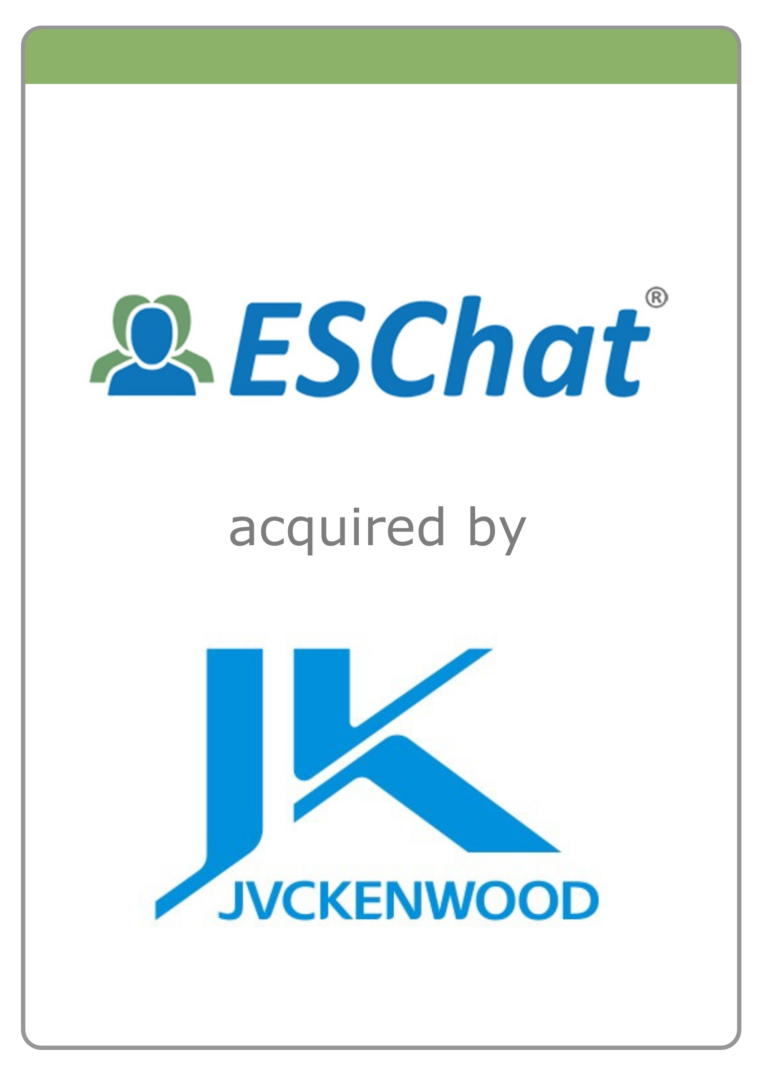ESChat acquired by JVCKENWOOD Corporation